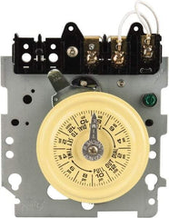 Intermatic - 24 hr Mechanism Only Analog Electromechanical Timer Switch - 12 On/Off per Day, 120 VAC, 60 Hz, - Exact Industrial Supply