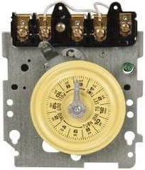Intermatic - 24 hr Mechanism Only Analog Electromechanical Timer Switch - 12 On/Off per Day, 208 to 277 VAC, 60 Hz, - Exact Industrial Supply