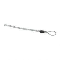 Hubbell Wiring Device-Kellems - Flexible Eye, Single Weave Mesh, Steel Wire Pulling Grip - 7" Mesh, 0.38 to 0.49" Cable Diam - Exact Industrial Supply