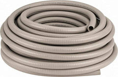 Hubbell Wiring Device-Kellems - 3/4" Trade Size, 100' Long, Flexible Liquidtight Conduit - PVC, 21.1mm ID, Gray - Exact Industrial Supply