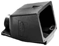 Hubbell Wiring Device-Kellems - 100 Amp, 2 Inch Hub Size, Cast Aluminum Pin and Sleeve Angle Back Box - IP67, 15° Box Angle - Exact Industrial Supply