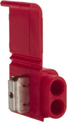 3M - 22 to 16 AWG, Red, IDC, Pigtail Quick Splice Connector - 2 to 3 Wires - Exact Industrial Supply