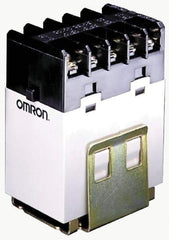 Omron - Standard Electromechanical Screw General Purpose Relay - 25 Amp at 220 VAC, 4PST-NO, 24 VDC, 34.5mm Wide x 64mm High x 51.5mm Deep - Exact Industrial Supply