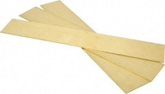 Made in USA - 0.064 Inch Thick x 2 Inch Wide x 12 Inch Long, Brass Strip - Alloy 260 - Exact Industrial Supply