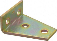 Thomas & Betts - Zinc Dichromate Steel 90° Strut Fitting - Used with Joining Metal Framing Channel & Strut - Exact Industrial Supply