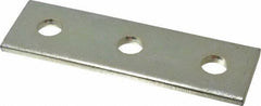 Thomas & Betts - Zinc Dichromate Steel Flat Plate Strut Fitting - Used with Joining Metal Framing Channel & Strut - Exact Industrial Supply