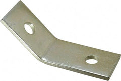 Thomas & Betts - Zinc Dichromate Steel 45° Channel, Strut Fitting - Used with Joining Metal Framing Channel & Strut - Exact Industrial Supply