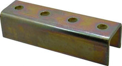 Thomas & Betts - Zinc Dichromate Steel Strut U Fitting - Used with Joining Metal Framing Channel & Strut - Exact Industrial Supply