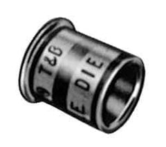 Thomas & Betts - 12 to 8 (Solid) & 8 to 2 (Strand) AWG Bullet Connector - Green Insulation - Exact Industrial Supply