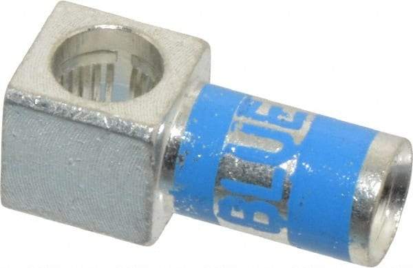 Thomas & Betts - 600 Volt, 6 AWG, Female Pigtail Connector - 1/2 Inch Long Wire Strip, Blue, CSA Certified, RoHS Compliant, UL File Y - Exact Industrial Supply