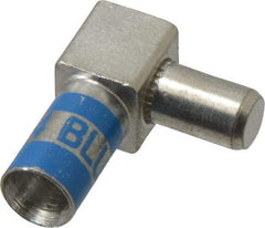 Thomas & Betts - 600 Volt, 6 AWG, Male Pigtail Connector - 1/2 Inch Long Wire Strip, Blue, CSA Certified, RoHS Compliant, UL File Y - Exact Industrial Supply