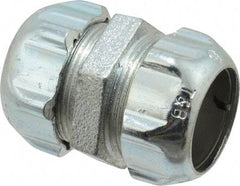 Thomas & Betts - 3/4" Trade, Malleable Iron Compression Rigid/Intermediate (IMC) Conduit Coupling - Noninsulated - Exact Industrial Supply
