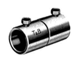 Thomas & Betts - 1-1/2" Trade, Steel Set Screw Rigid/Intermediate (IMC) Conduit Coupling - Noninsulated - Exact Industrial Supply