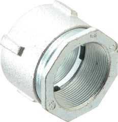 Thomas & Betts - 2" Trade, Malleable Iron Threaded Rigid/Intermediate (IMC) Conduit Coupling - Noninsulated - Exact Industrial Supply