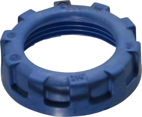 Thomas & Betts - 1-1/4" Trade, Plastic Threaded Rigid/Intermediate (IMC) Conduit Bushing - Insulated - Exact Industrial Supply