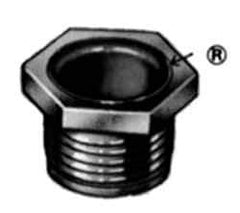 Thomas & Betts - 3-1/2" Trade, Malleable Iron Threaded Rigid/Intermediate (IMC) Conduit Nipple - Insulated - Exact Industrial Supply