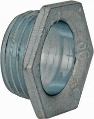 Thomas & Betts - 1/2" Trade, Steel Threaded Rigid/Intermediate (IMC) Conduit Nipple - Noninsulated - Exact Industrial Supply