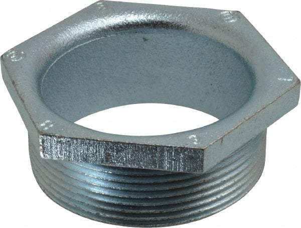 Thomas & Betts - 3" Trade, Malleable Iron Threaded Rigid/Intermediate (IMC) Conduit Nipple - Noninsulated - Exact Industrial Supply