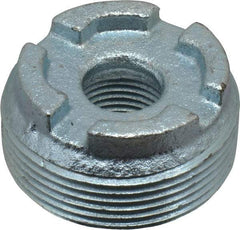 Thomas & Betts - 1-1/2 - 1/2" Trade, Malleable Iron Threaded Rigid/Intermediate (IMC) Conduit Reducer - Noninsulated - Exact Industrial Supply