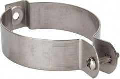 Thomas & Betts - Stainless Steel Rigid/EMT Conduit & Pipe Hanger - 3-1/2" EMT, 3-1/2" Rigid - Exact Industrial Supply