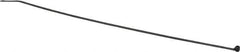 Thomas & Betts - 11.1" Long Black Nylon Standard Cable Tie - 30 Lb Tensile Strength, 1.31mm Thick, 76.2mm Max Bundle Diam - Exact Industrial Supply