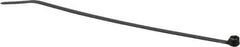 Thomas & Betts - 7.31" Long Black Nylon Standard Cable Tie - 50 Lb Tensile Strength, 1.09mm Thick, 44.45mm Max Bundle Diam - Exact Industrial Supply