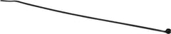 Thomas & Betts - 11.6" Long Black Nylon Standard Cable Tie - 50 Lb Tensile Strength, 1.41mm Thick, 76.2mm Max Bundle Diam - Exact Industrial Supply