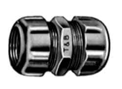 Thomas & Betts - 3" Trade, Malleable Iron Compression Rigid/Intermediate (IMC) Conduit Coupling - Noninsulated - Exact Industrial Supply