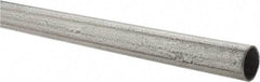 Made in USA - 1/2" Trade Size, 10' Long, EMT Conduit - Steel, 1/2" ID - Exact Industrial Supply