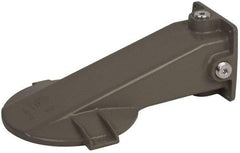 Hubbell Killark - Gray Light Fixture Wall Bracket - For Use with Hazardous Location HID Fixture - MB Series, CSA File LR11713, UL File E10514 & E91793 - Exact Industrial Supply