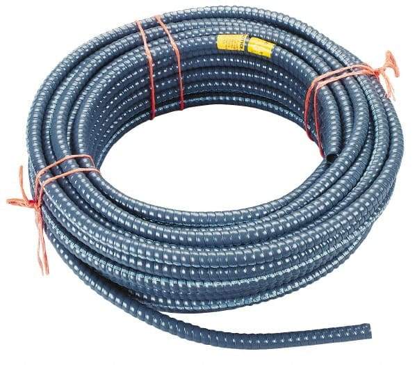 Thomas & Betts - 1-1/4" Trade Size, 100' Long, Flexible Liquidtight Conduit - PVC, 1.385" ID, Gray - Exact Industrial Supply