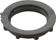 Thomas & Betts - 1/2" Trade, PVC Threaded Rigid/Intermediate (IMC) Conduit Locknut - Insulated - Exact Industrial Supply