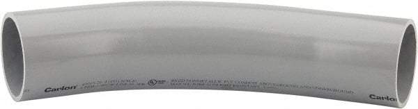 Thomas & Betts - 4" Trade, PVC Glued Angled Rigid Conduit Elbow - Insulated - Exact Industrial Supply