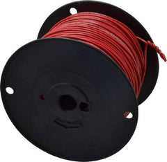 Southwire - 18 AWG, 16 Strand, Red Machine Tool Wire - PVC, Acid, Moisture and Oil Resistant, 500 Ft. Long - Exact Industrial Supply