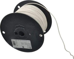 Southwire - 18 AWG, 16 Strand, White Machine Tool Wire - PVC, Acid, Moisture and Oil Resistant, 500 Ft. Long - Exact Industrial Supply