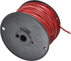 Southwire - 16 AWG, 26 Strand, Red Machine Tool Wire - PVC, Acid, Moisture and Oil Resistant, 500 Ft. Long - Exact Industrial Supply