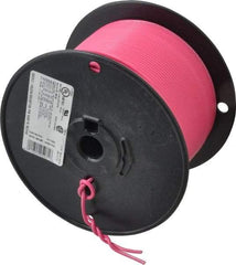 Southwire - 16 AWG, 26 Strand, Pink Machine Tool Wire - PVC, Acid, Moisture and Oil Resistant, 500 Ft. Long - Exact Industrial Supply