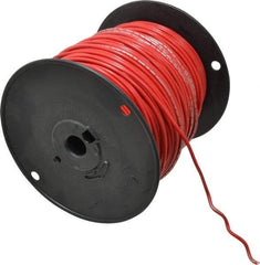 Southwire - 14 AWG, 41 Strand, Red Machine Tool Wire - PVC, Acid, Moisture and Oil Resistant, 500 Ft. Long - Exact Industrial Supply