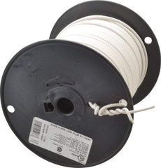 Southwire - 14 AWG, 41 Strand, White Machine Tool Wire - PVC, Acid, Moisture and Oil Resistant, 500 Ft. Long - Exact Industrial Supply