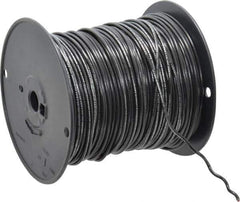 Southwire - 14 AWG, 41 Strand, Black Machine Tool Wire - PVC, Acid, Moisture and Oil Resistant, 500 Ft. Long - Exact Industrial Supply