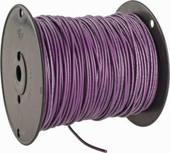 Southwire - 14 AWG, 41 Strand, Purple Machine Tool Wire - PVC, Acid, Moisture and Oil Resistant, 500 Ft. Long - Exact Industrial Supply