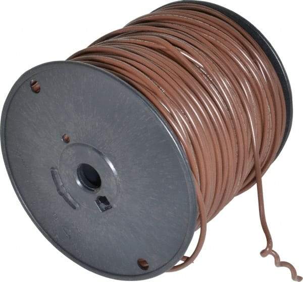 Southwire - 12 AWG, 65 Strand, Brown Machine Tool Wire - PVC, Acid, Moisture and Oil Resistant, 500 Ft. Long - Exact Industrial Supply