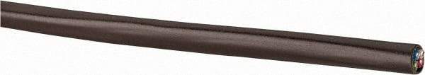 Southwire - 20 AWG, 4 Conductor, Brown Thermostat Cable - 250 Ft., 0.132 Inch Diameter, PVC Jacket, Sunlight Resistant - Exact Industrial Supply