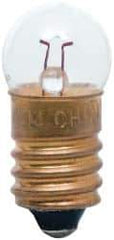 Value Collection - 0.741 Watt, 2.47 Volt, Incandescent Miniature & Specialty G3-1/2 Lamp - Miniature Screw Base, 0.01 to 0.999 Equivalent Range, Warm (1,000 to 3,000), Dimmable, 1" OAL - Exact Industrial Supply