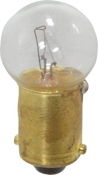 Value Collection - 14 Volt, Incandescent Miniature & Specialty G4-1/2 Lamp - Miniature Bayonet Base - Exact Industrial Supply