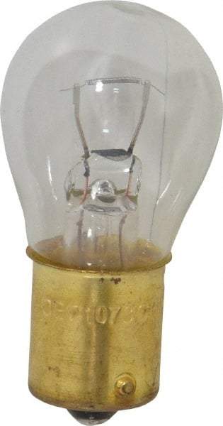 Value Collection - 12.8 Volt, Incandescent Miniature & Specialty S8 Lamp - Bayonet Base - Exact Industrial Supply