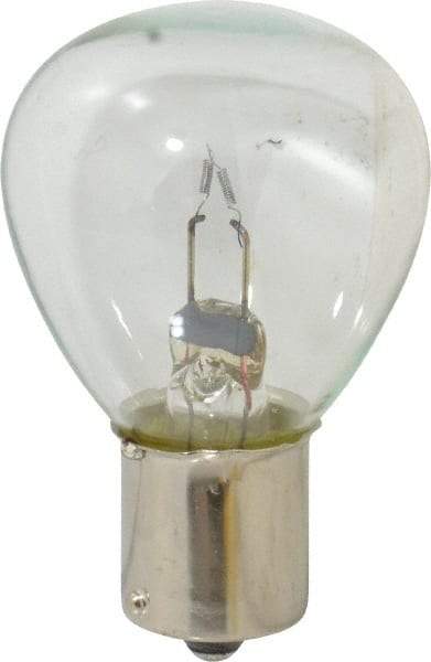Value Collection - 12.5 Volt, Incandescent Miniature & Specialty Lamp - Bayonet Base - Exact Industrial Supply