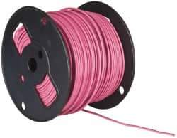 Southwire - THHN/THWN, 12 AWG, 20 Amp, 500' Long, Solid Core, 1 Strand Building Wire - Pink, Thermoplastic Insulation - Exact Industrial Supply