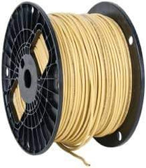 Southwire - THHN/THWN, 14 AWG, 15 Amp, 500' Long, Stranded Core, 19 Strand Building Wire - Yellow, Thermoplastic Insulation - Exact Industrial Supply