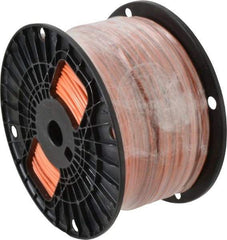 Southwire - THHN/THWN, 14 AWG, 15 Amp, 500' Long, Stranded Core, 19 Strand Building Wire - Orange, Thermoplastic Insulation - Exact Industrial Supply